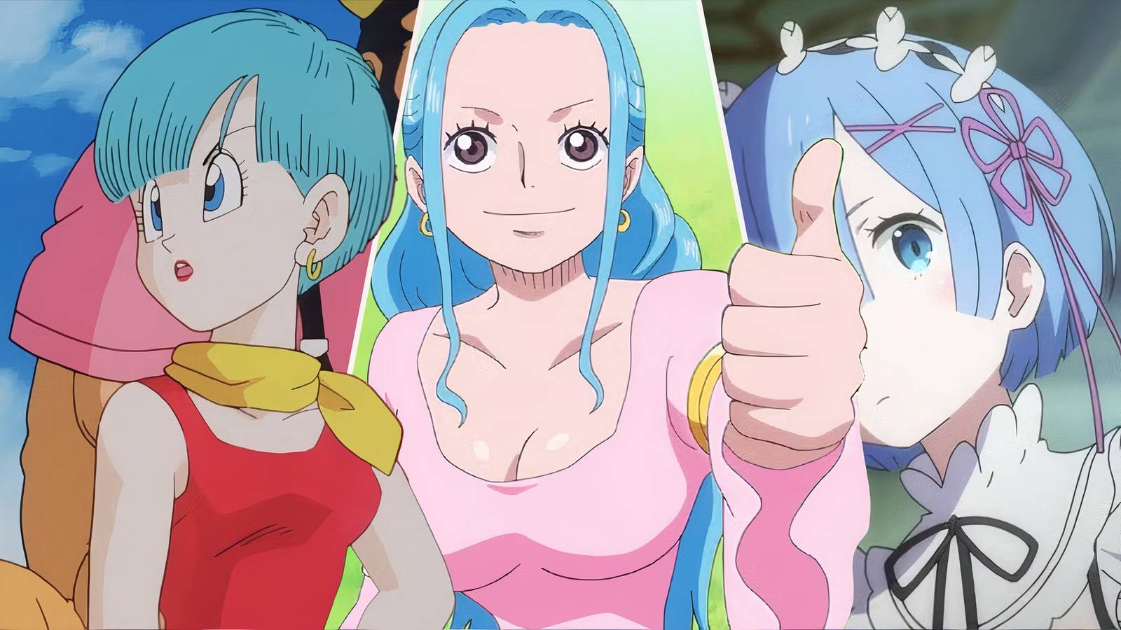 best anime girls blue hair