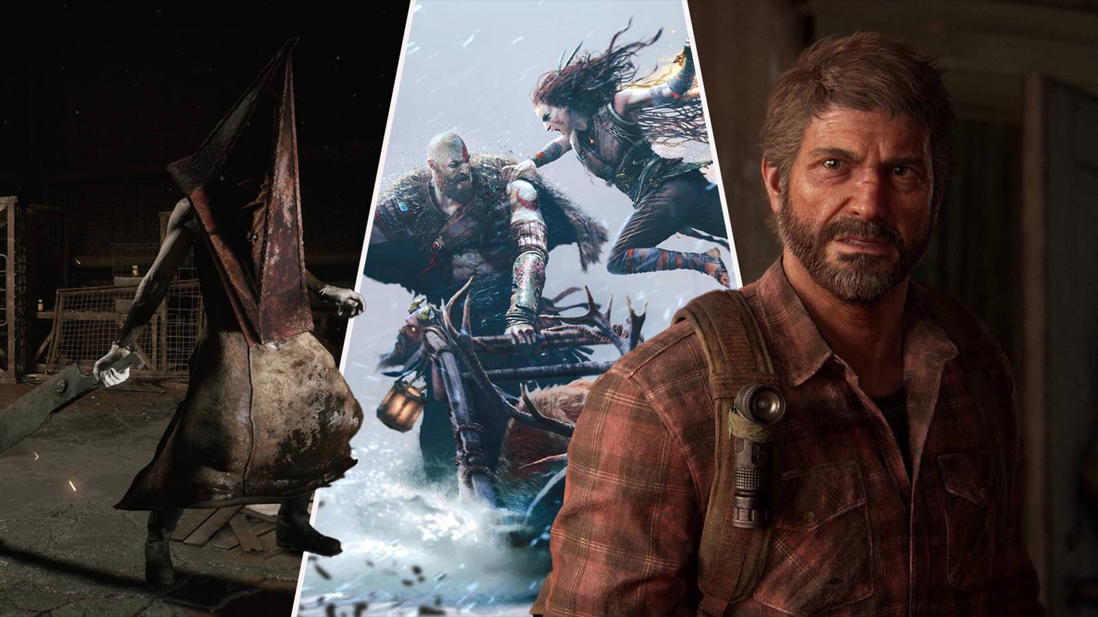 best ps plus games last of us, god of war, silent hill 2