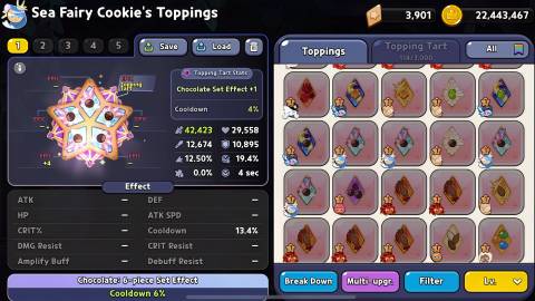 best sea fairy cookie toppings cookie run kingdom