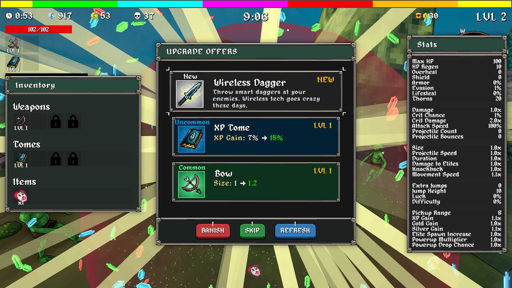 Best Tomes for Robinette in Megabonk 