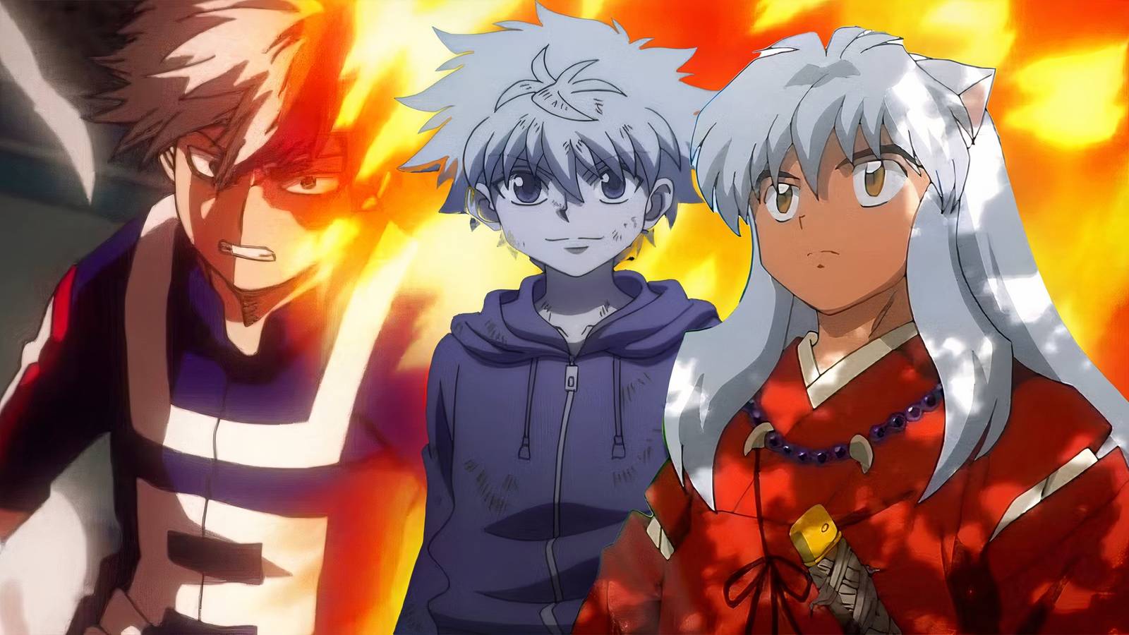 Best Male Anime Characters With White Hair, image size:1600x900