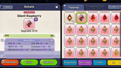 best toppings for silent salt cookie cookie run kingdom