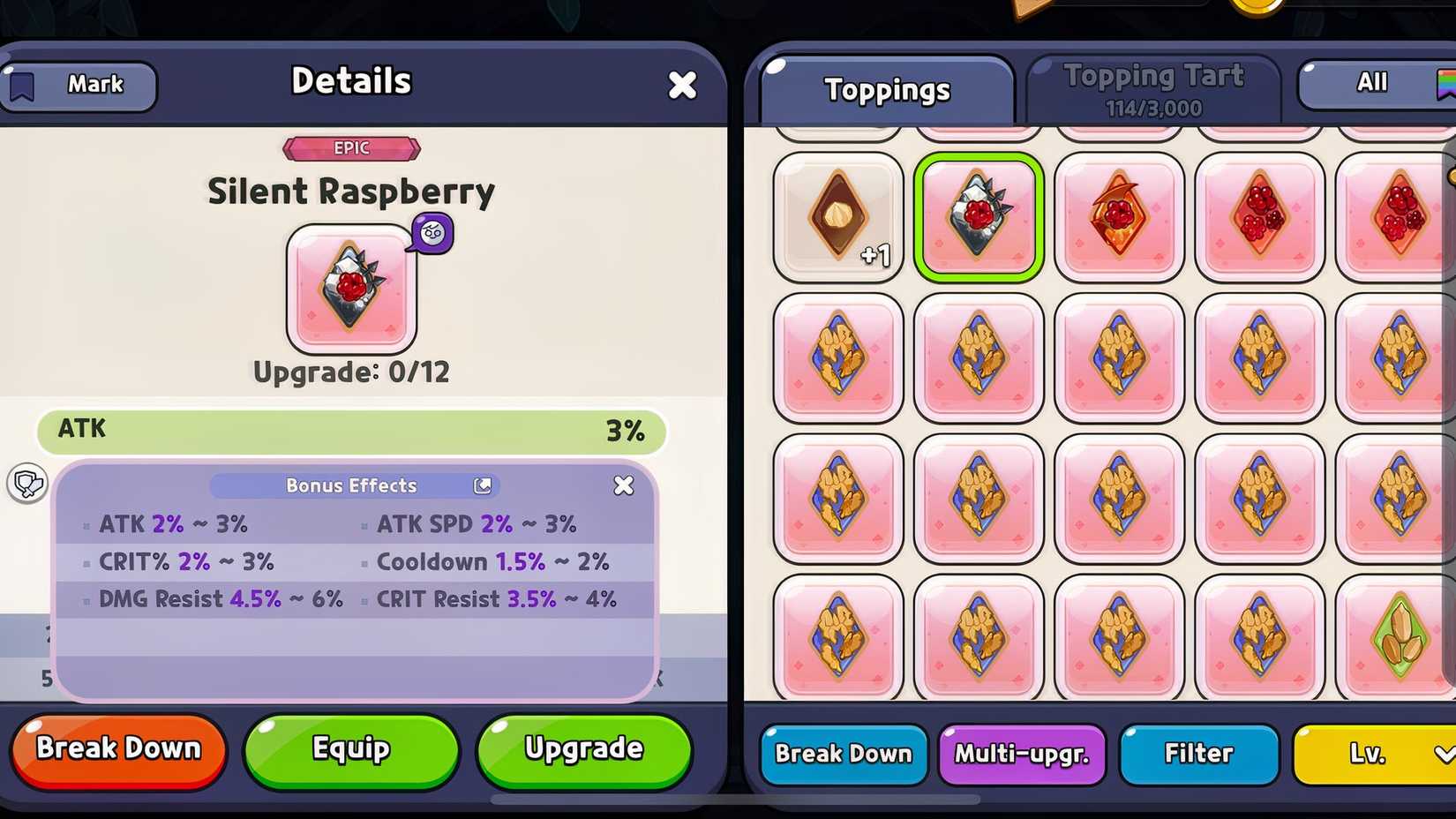 best toppings for silent salt cookie cookie run kingdom