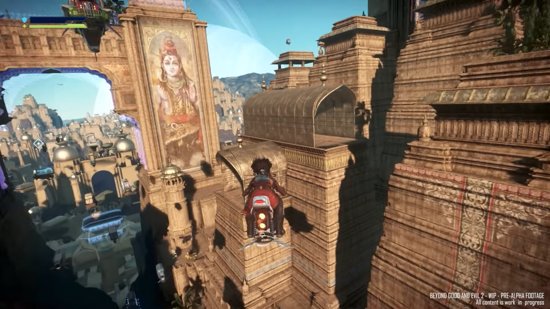 Beyond Good & Evil 2 Flying in a City