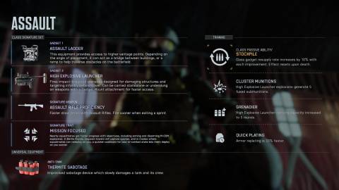 RedSec Assault perks