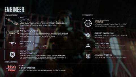 RedSec Engineer Perks