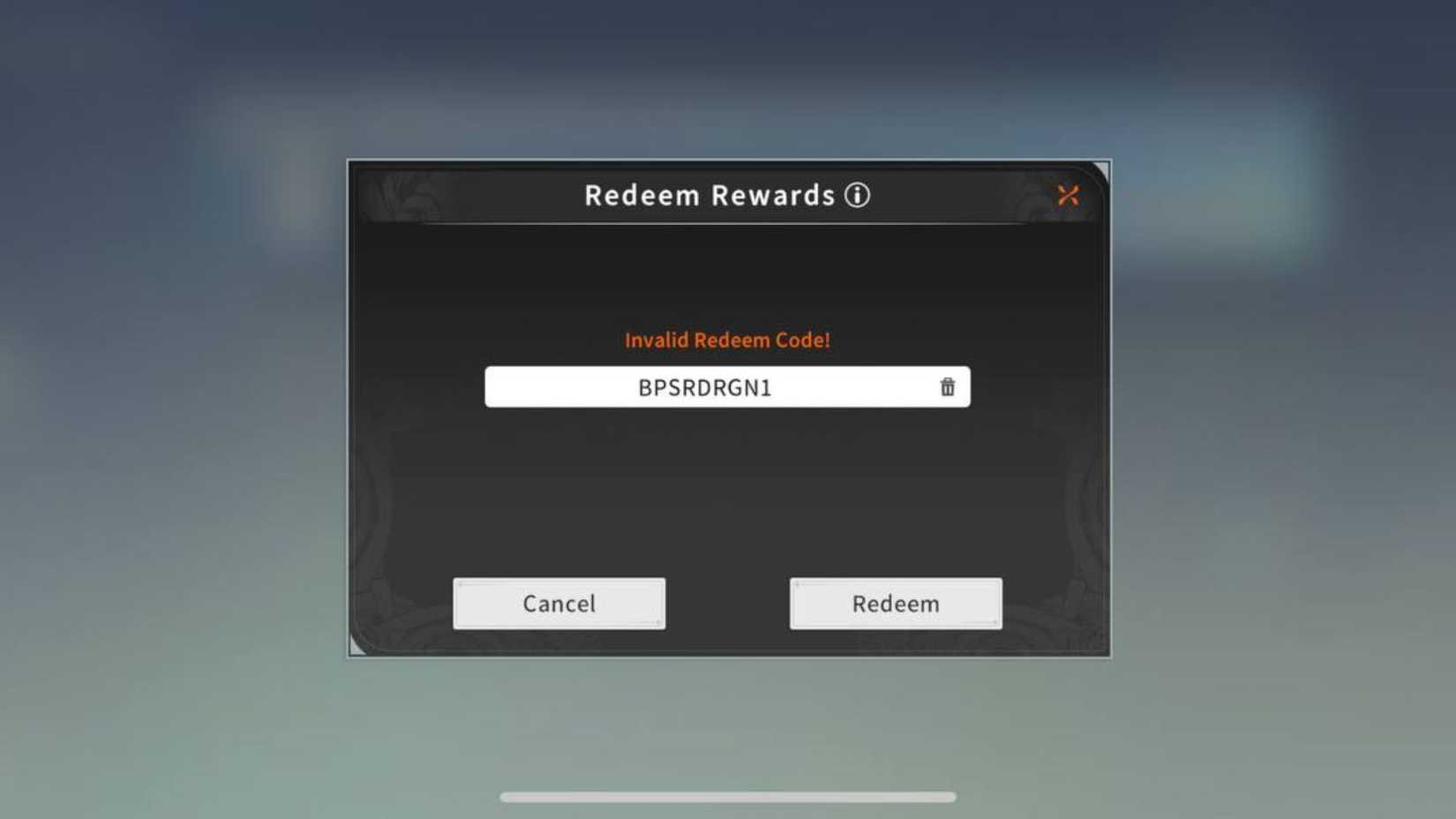 Blue Protocol: Star Resonance the codes tab