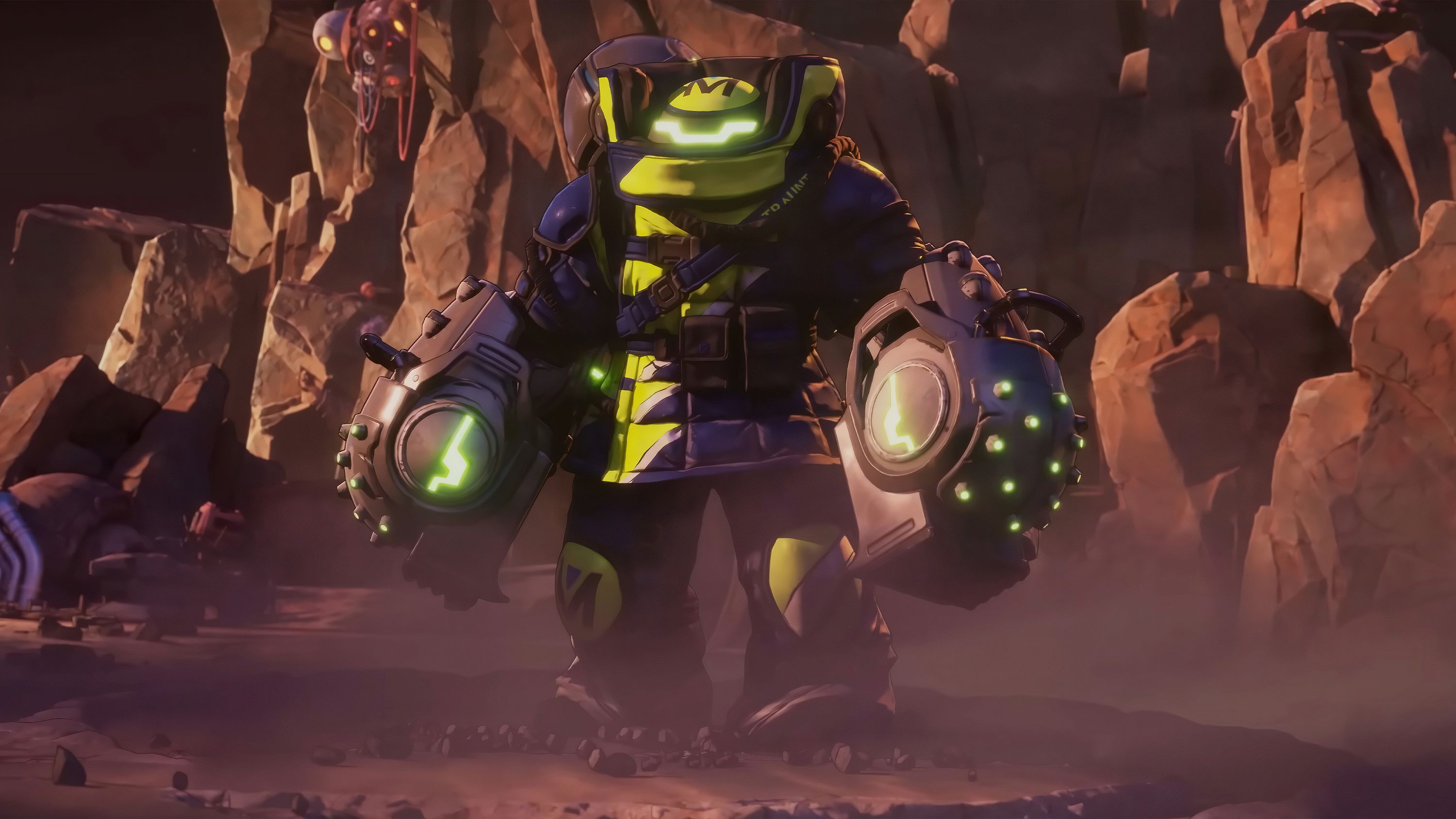 Harlowe e Ephraim no curta de Borderlands 4.