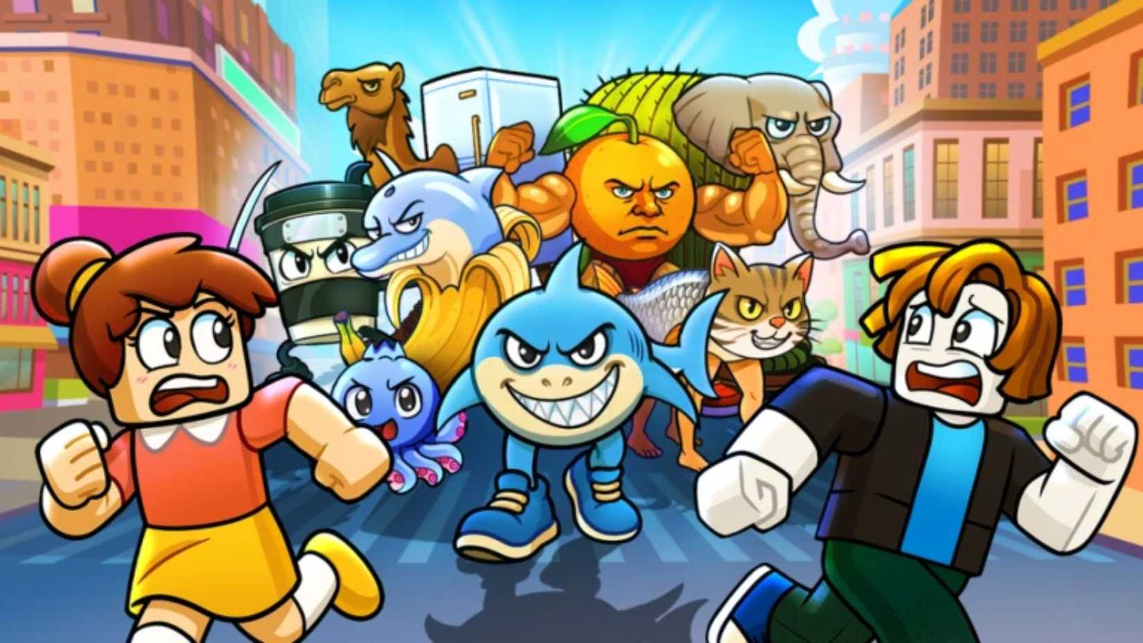 Brainrot Tsunami characters