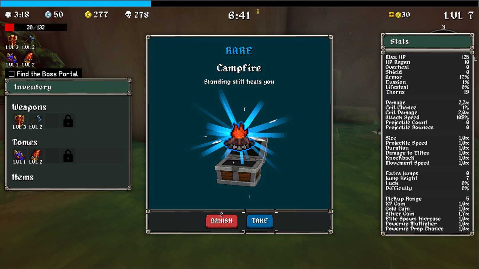 bonfire item megabonk