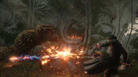 Casting fire in Final Fantasy 16