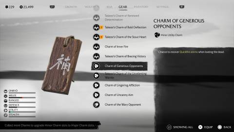 Charm of Generous Opponents