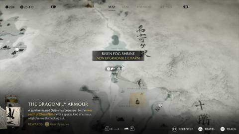 Charm of Kibitsuhiko location