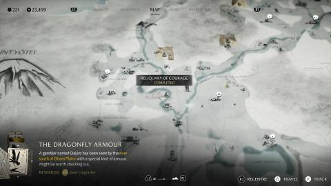 Charm of Mount Yotei location