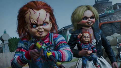 Chucky and Tiffany in Black Ops 6