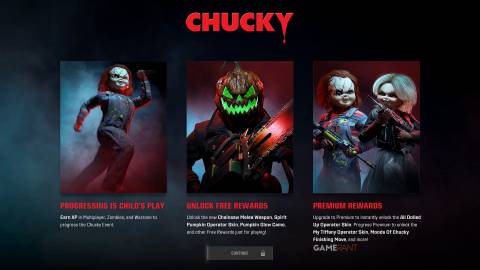 Chucky Event Pass in Black Ops 6