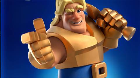 clash royale golden knight