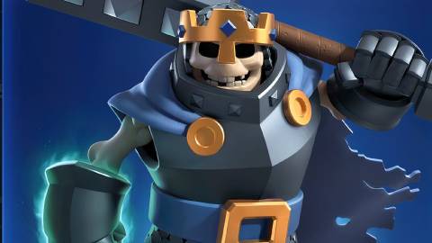 clash royale skeleton king
