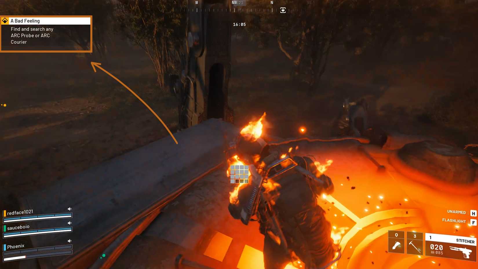 Completing A Bad Feeling Quest in ARC Raiders