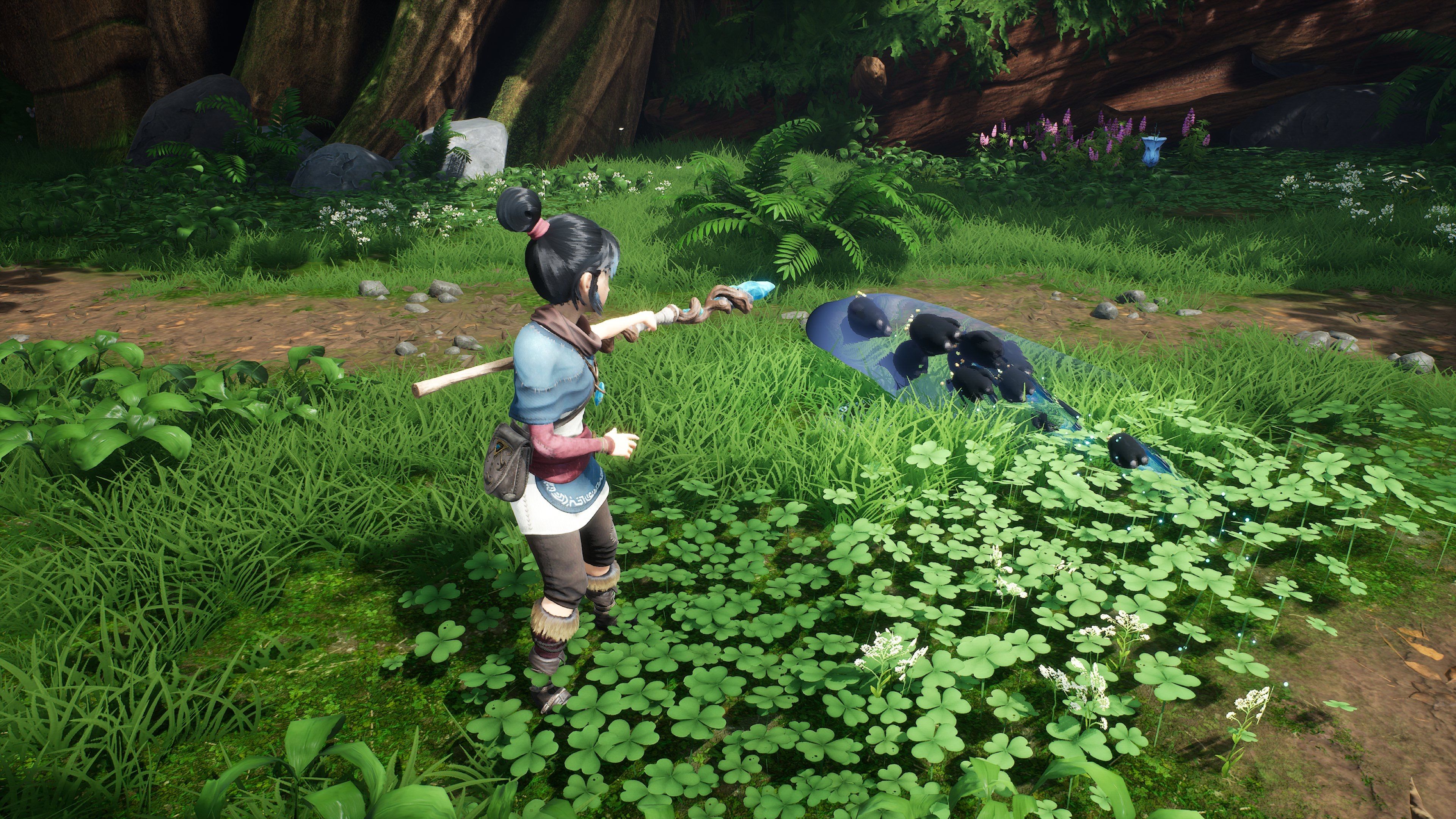 Controlling tree spirits in Kena Bridge Of Spirits