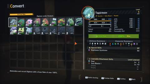 Convert All The Data Into Digimon Story Time Stranger