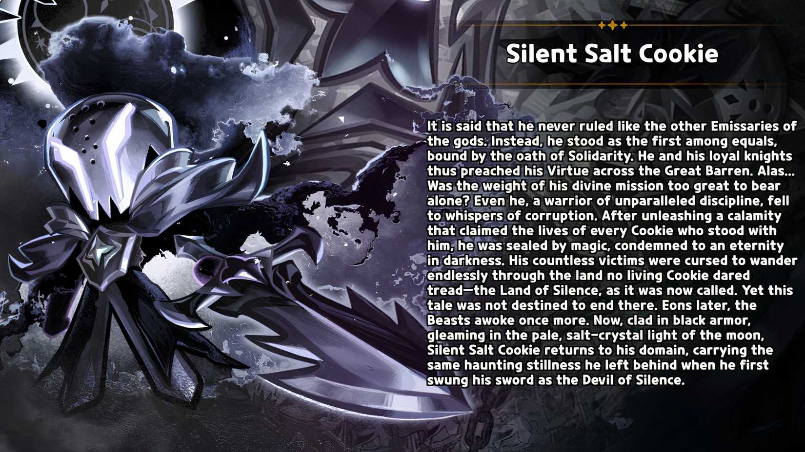 cookie run kingdom silent salt cookie abilities