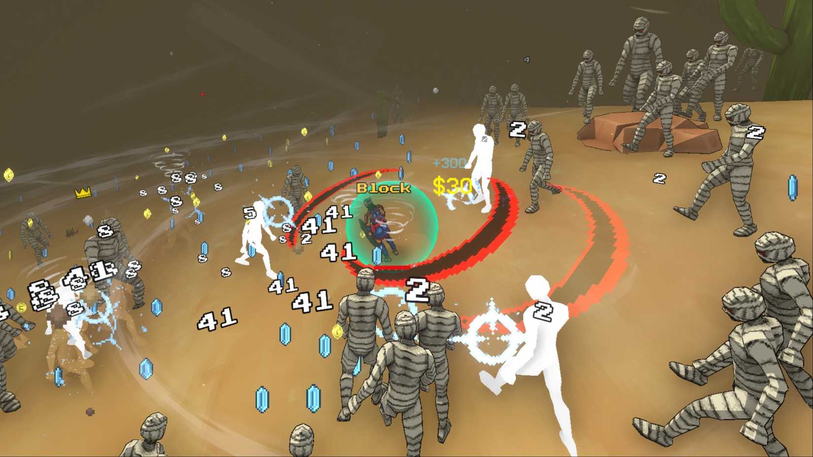 corrupted sword gameplay megabonk