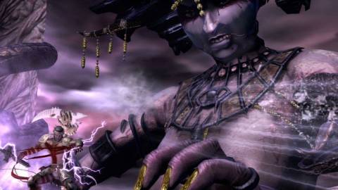 Dante fighting Cleopatra - Dante's Inferno