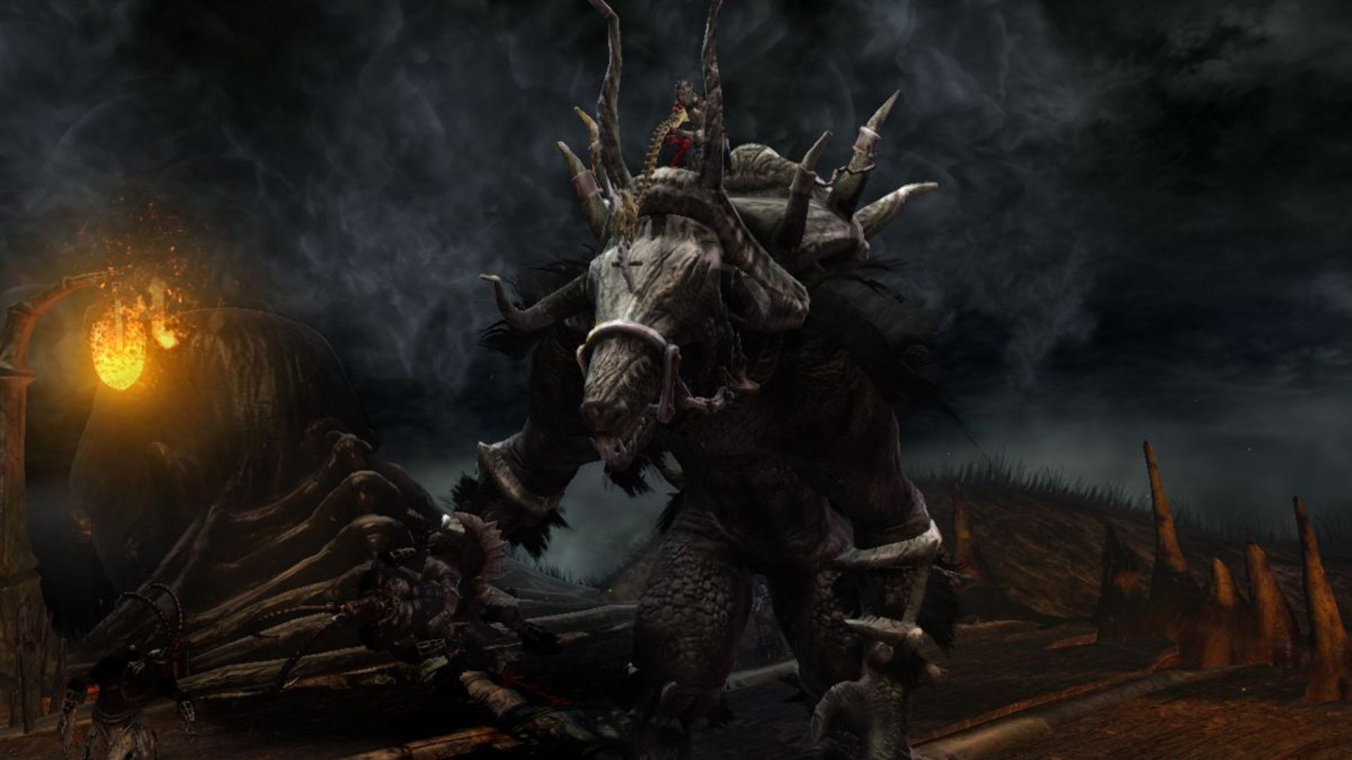 Dante takes control of a demon - Dante's Inferno