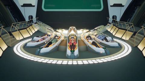 decapolice waking up from pods