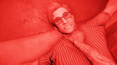 deceit grabbing player by throat