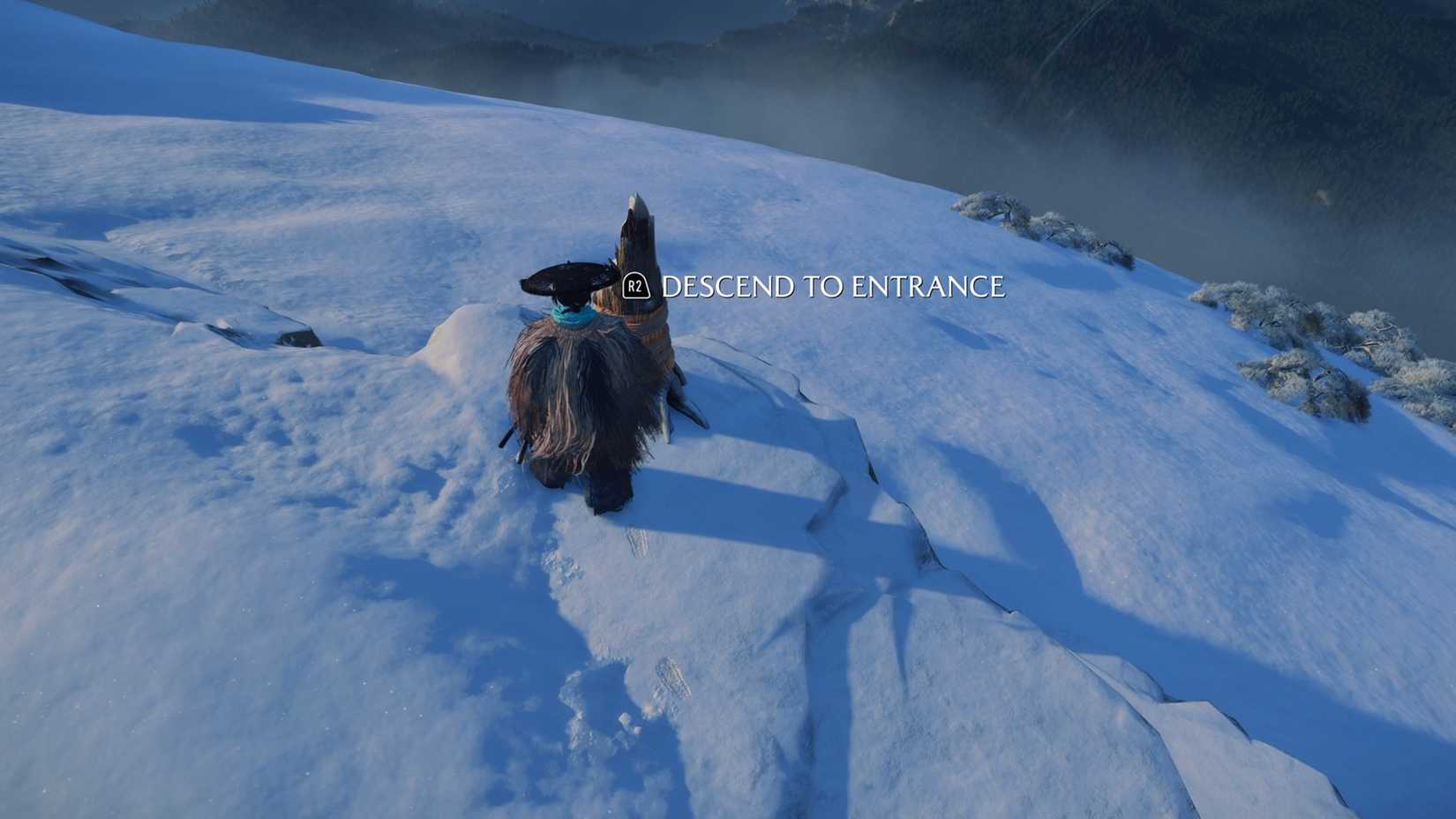 Descend to entrance in Ghost of Yotei