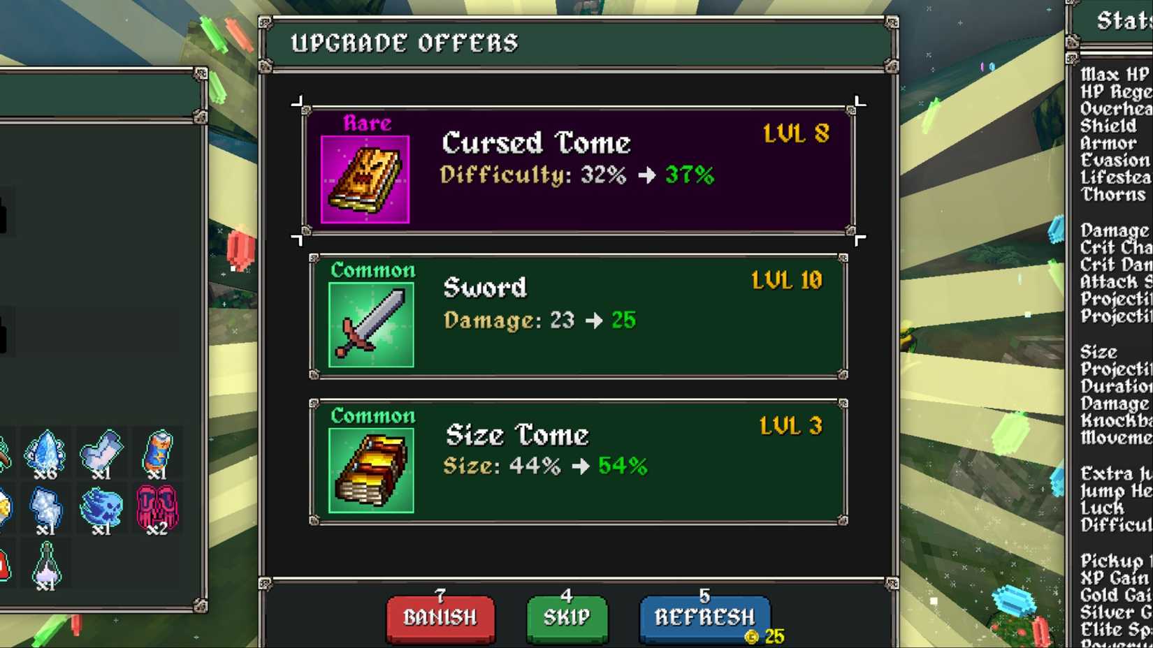 difficulty upgrade megabonk
