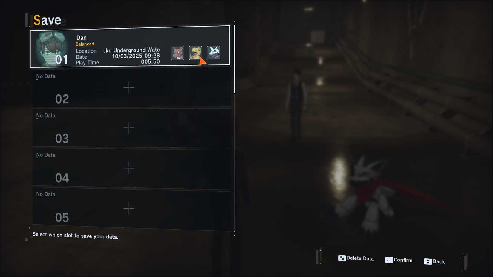 Digimon Story Time Stranger save often to avoid making mistakes