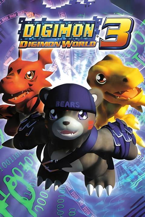 digimon world 3 tag page cover art