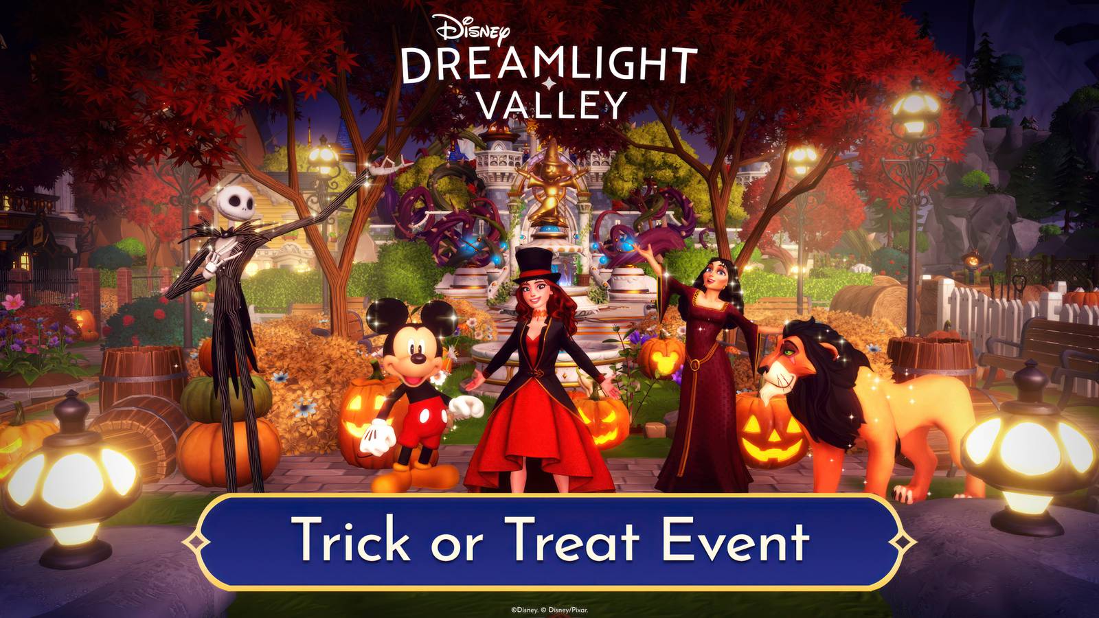 Disney Dreamlight Valley shares details about 2025's Trick or Treat event.