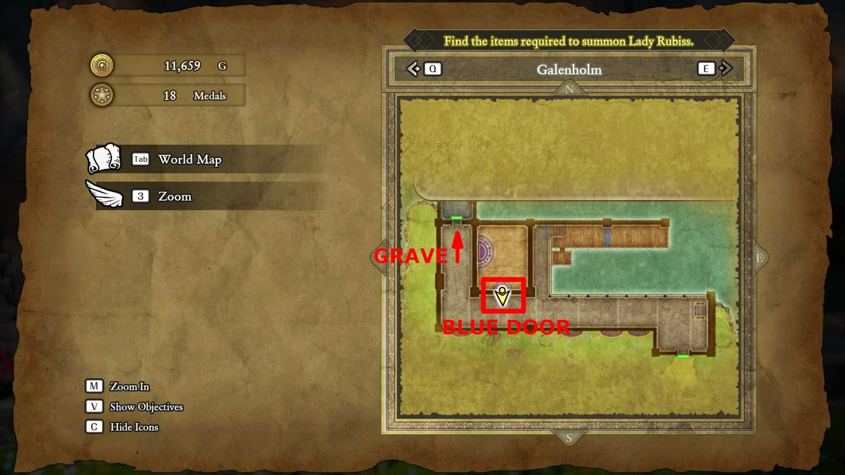 dragon quest 1 hd remake red doors chests