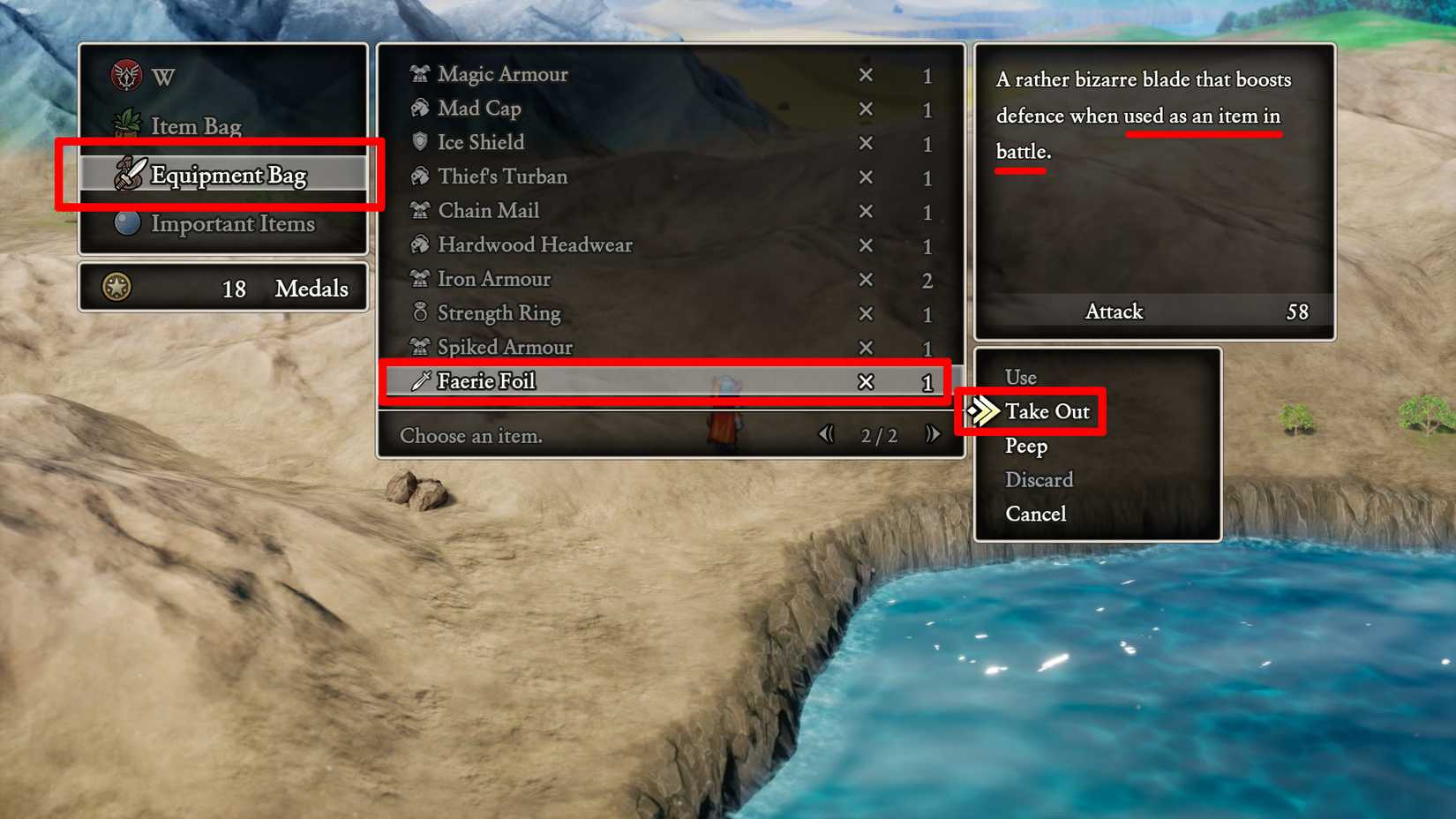 dq1 use item in combat