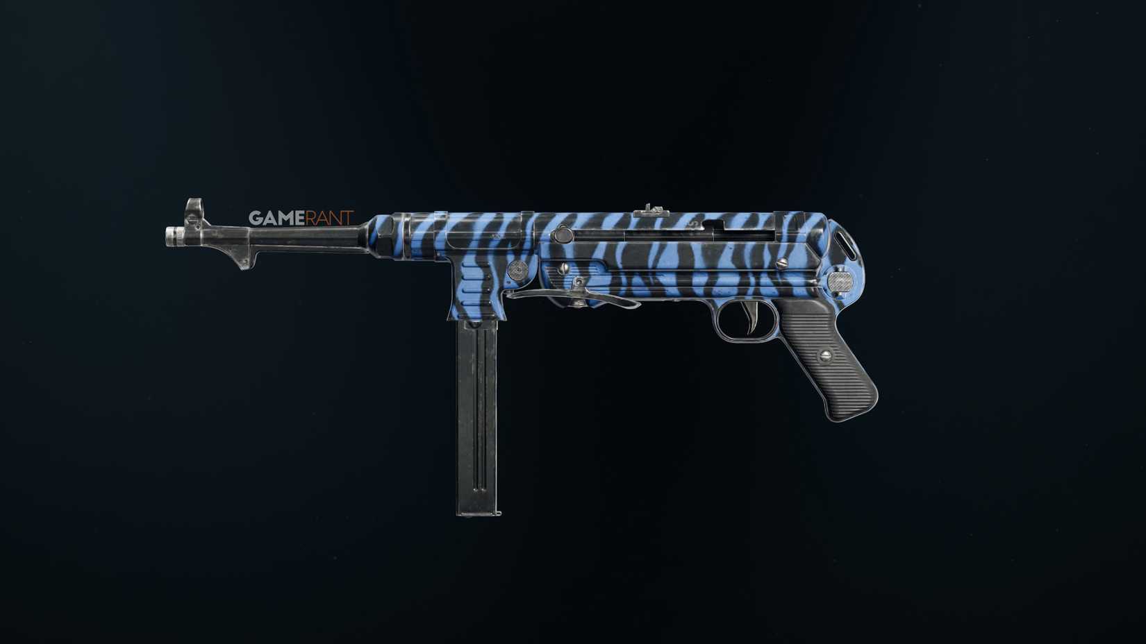 Dresden 9mm Blue Tiger Camo in Black Ops 6