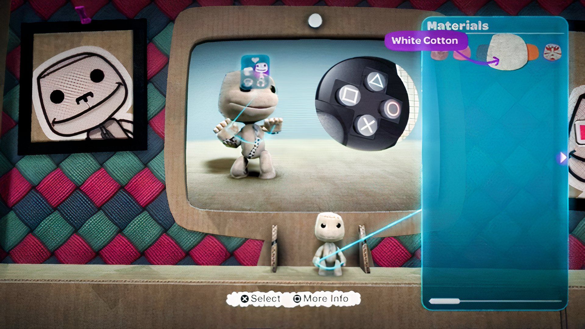 Dressing up in LittleBigPlanet (2008)