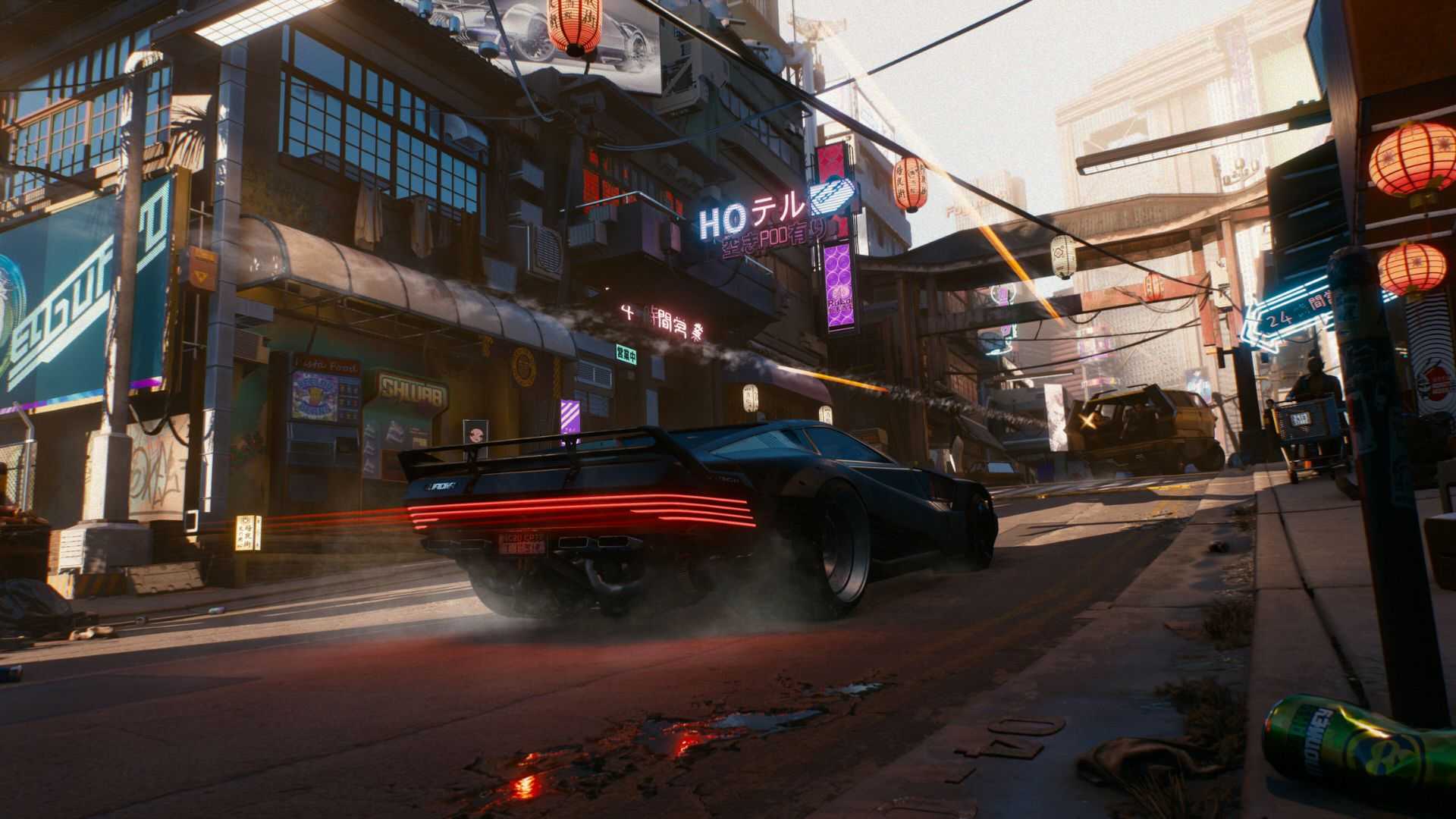 Driving around Night City - Cyberpunk 2077