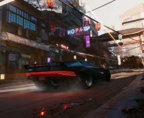 Driving around Night City - Cyberpunk 2077