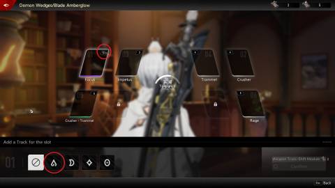 DNA Demon Wedge matching tracks