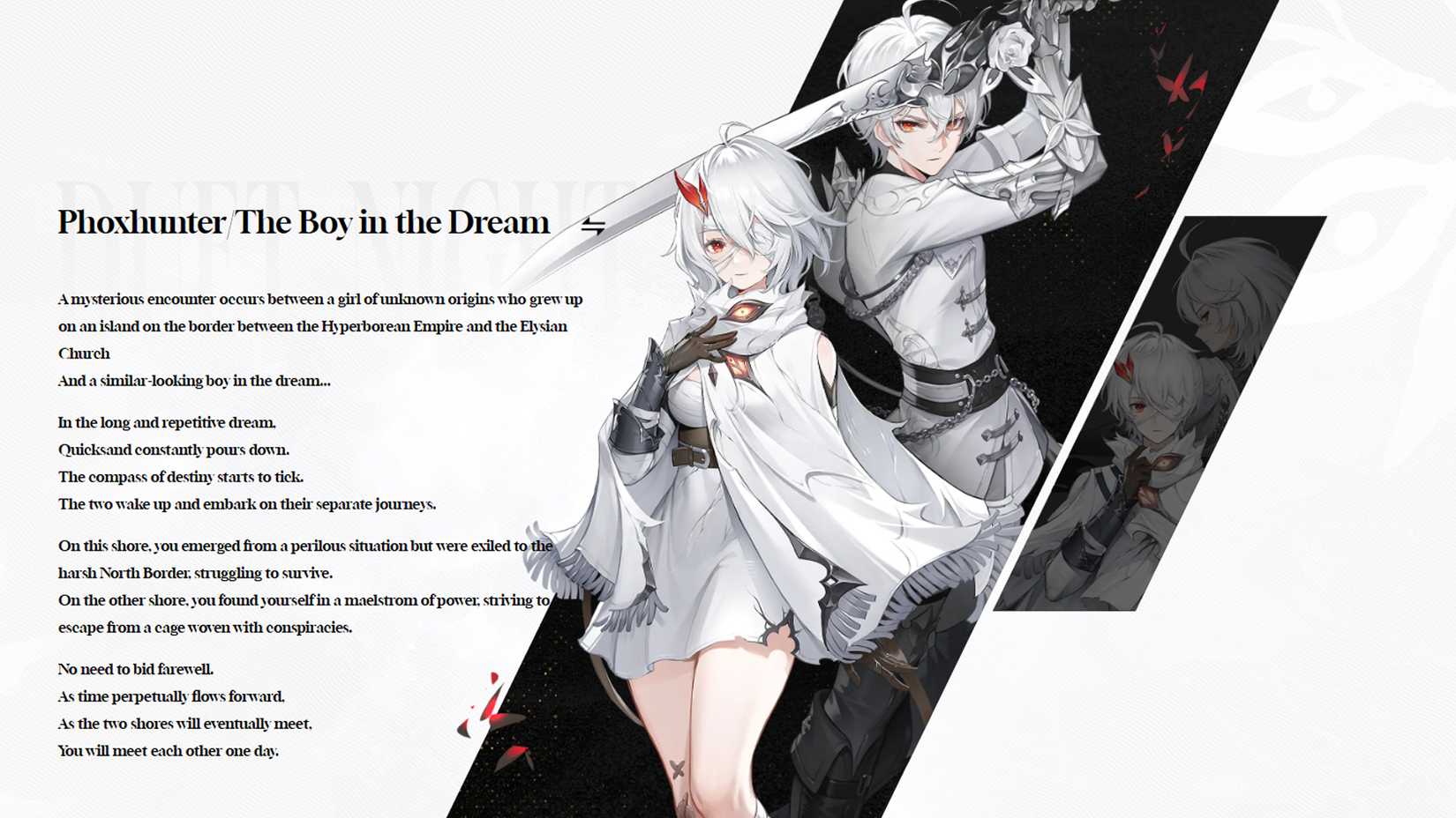 duet-night-abyss-dna-dnabyss-main-characters-mc-second-main-character-which-should-choose-male-female-name-mors-vita - the boy girl in the dream