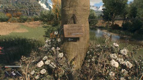 Dying Light The Beast Putting Flowers on Iris' Husband's Grave