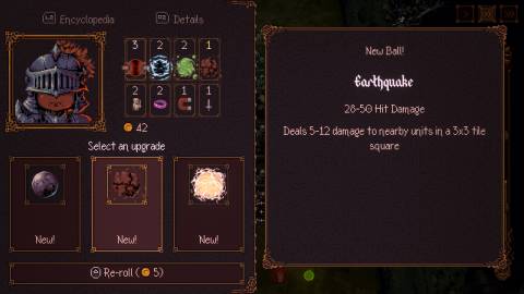 Earthquake ball in Ball X Pit