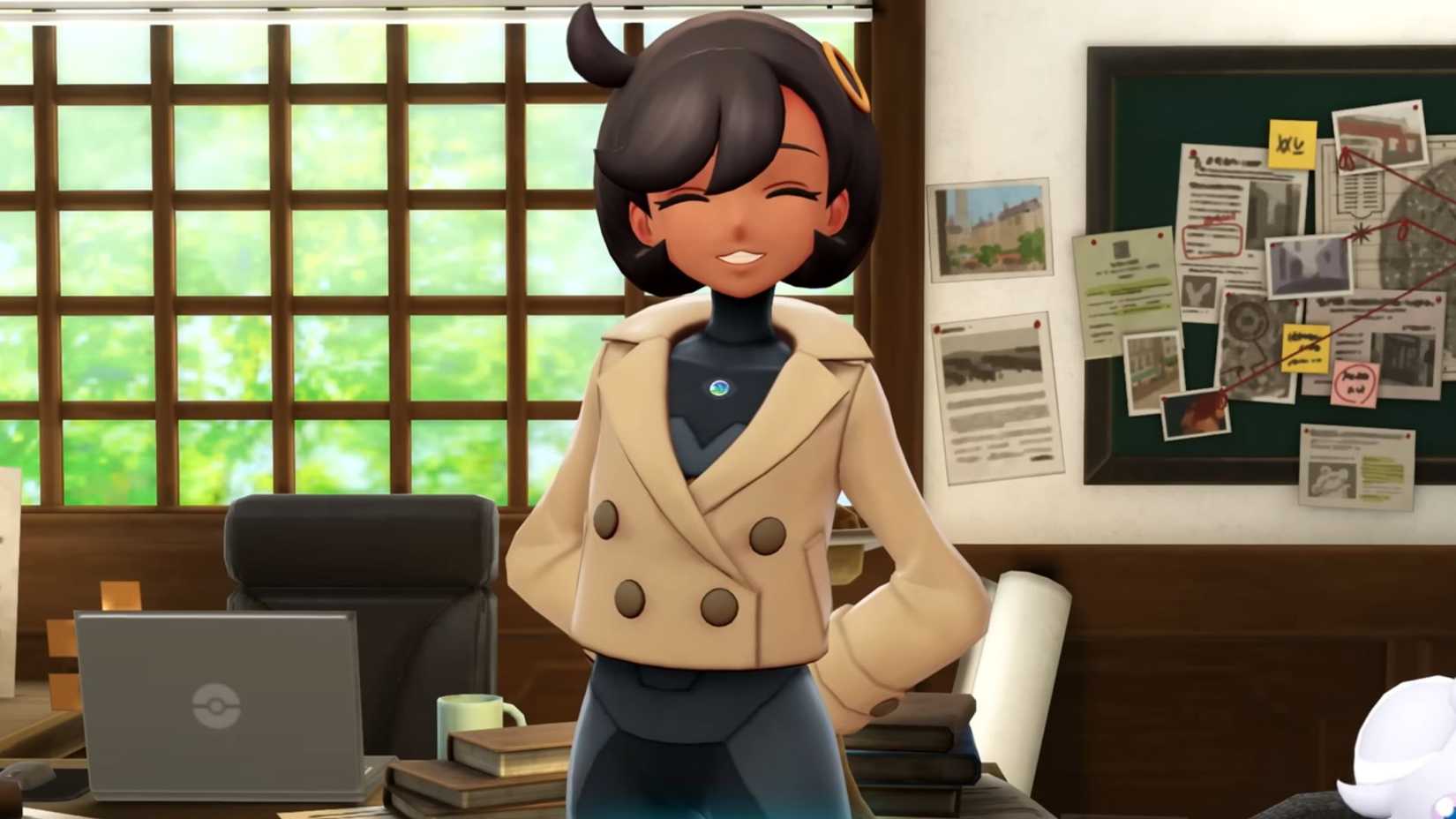 Emma introduces herself to the player - Pokemon Legends Z-A