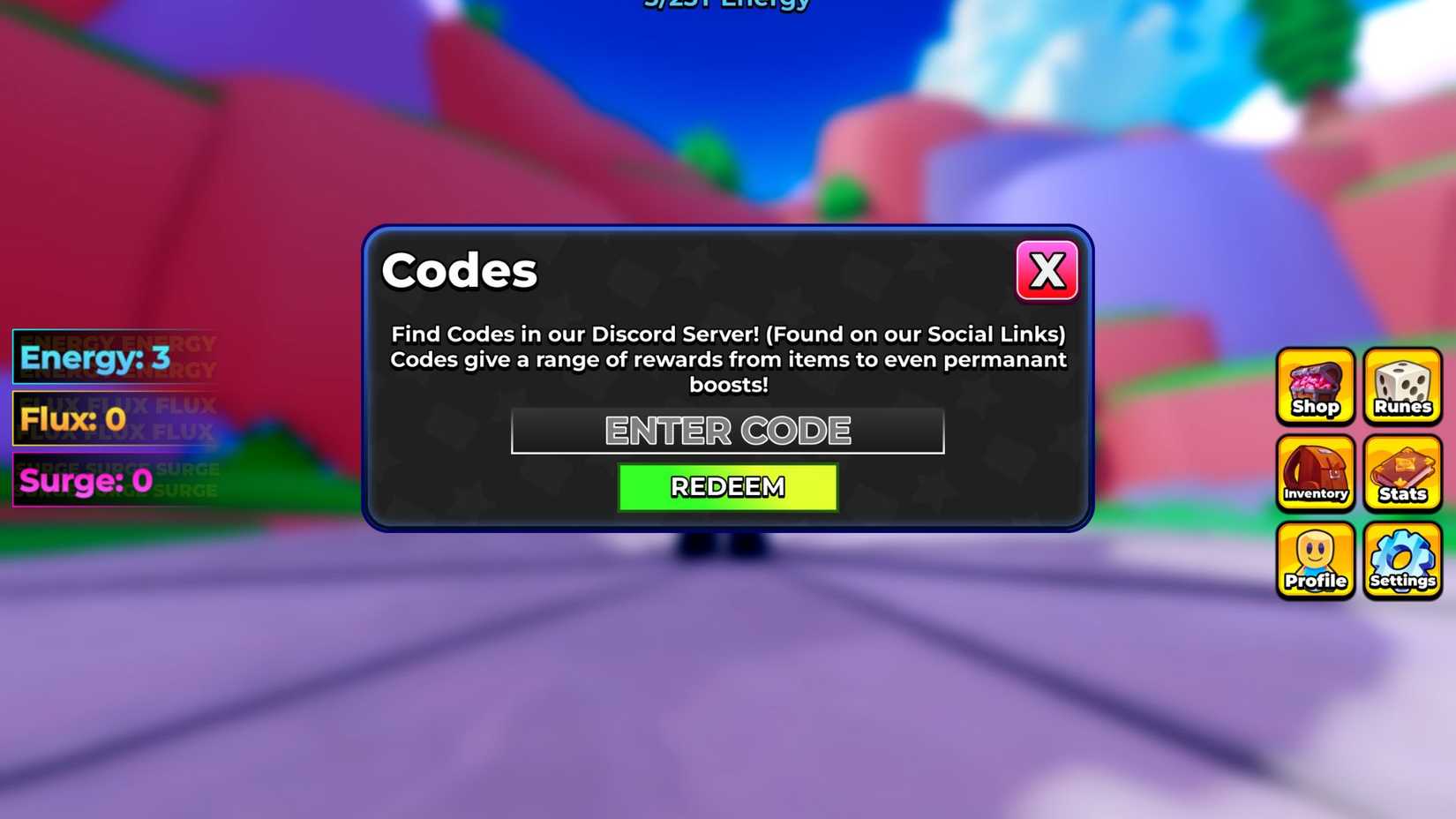 Roblox Energy Incremental Codes