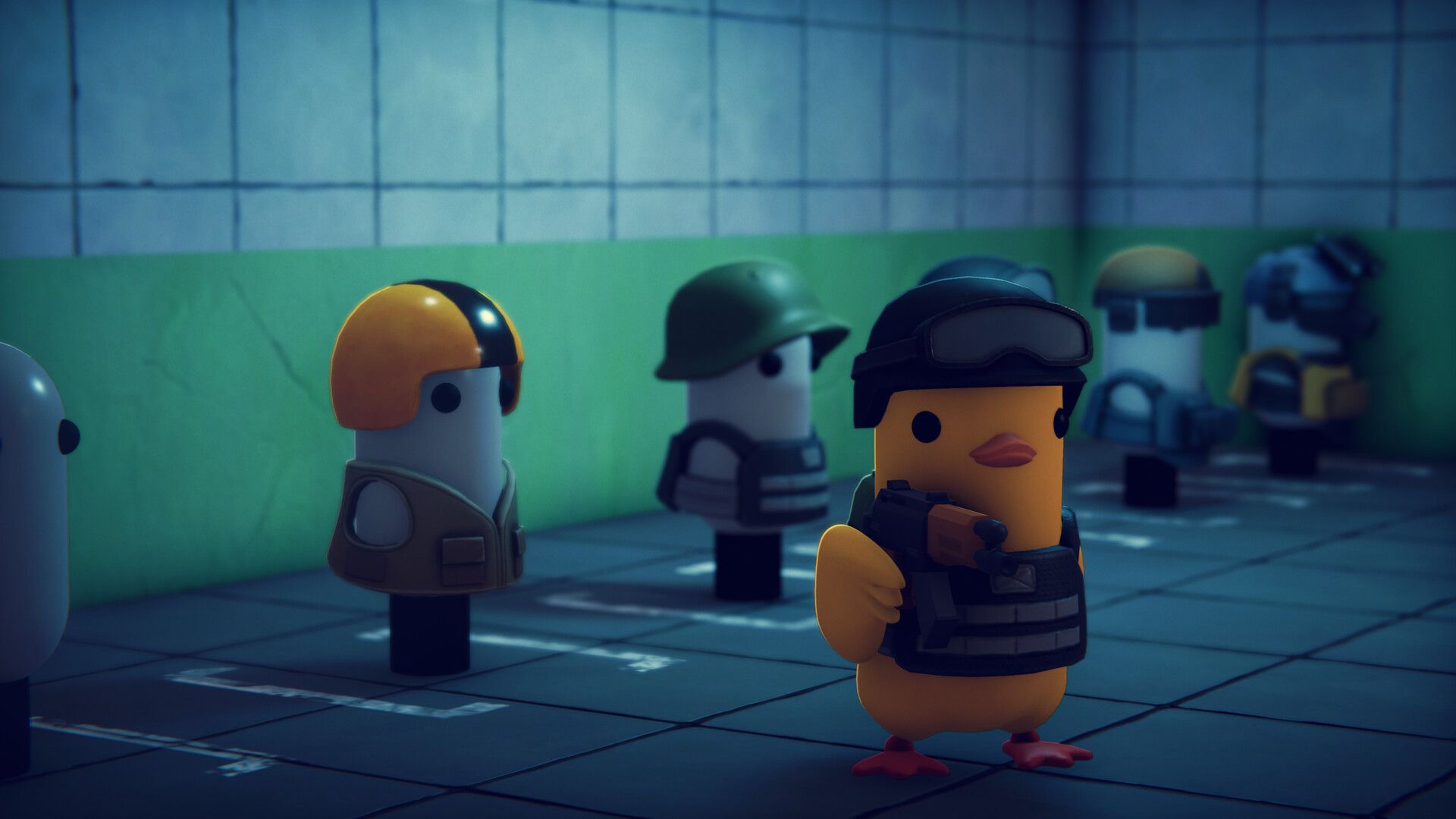 Personagens em Escape from Duckov.