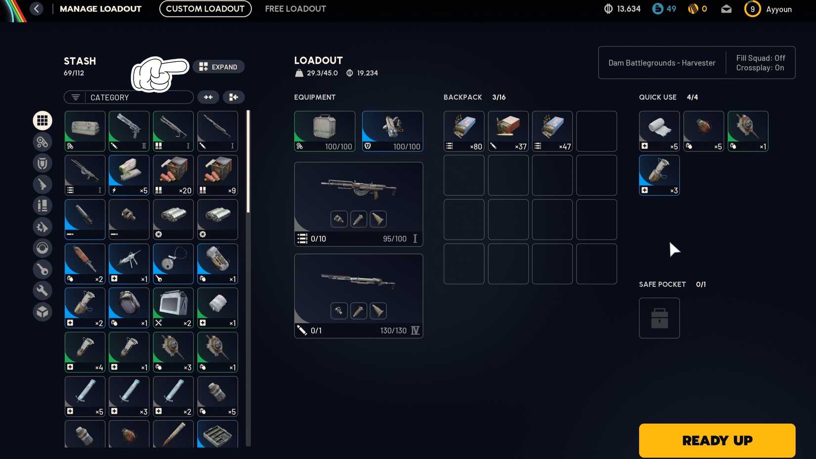 Expandir o espaço máximo de armazenamento dos Saqueadores ARC Aumente o espaço de armazenamento e mochila em ARC Raiders – Dropraro